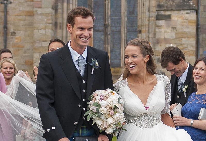 Анди Мъри се ожени в шотландска поличка