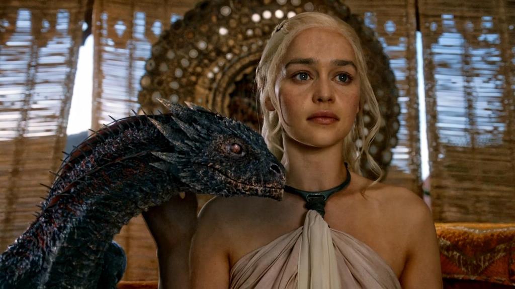 Емилия Кларк в сезон 5 на ”Game of Thrones”