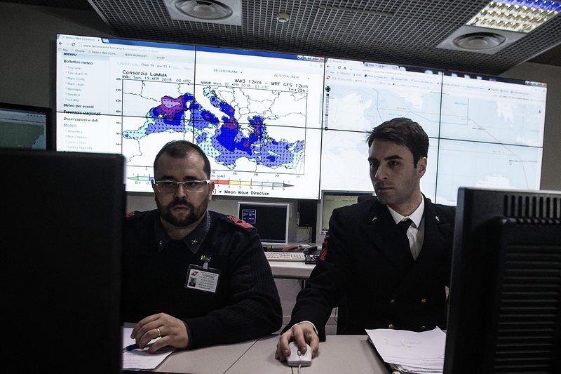 Координационен щаб в Рим по спасителните операции