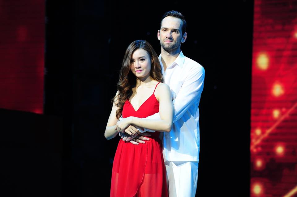 Даниел Денев и Нин Зунг Лан Нгок във виетнамското издание на Dancing Stars