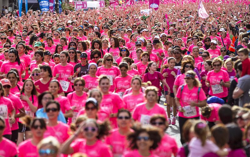 12 000 жени тичаха против рака на гърдата
