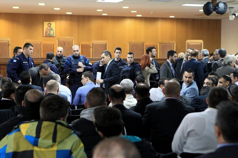 Залата за процеса е същата, в която бяха съдени членове на терористичната групировка ”17 ноември”