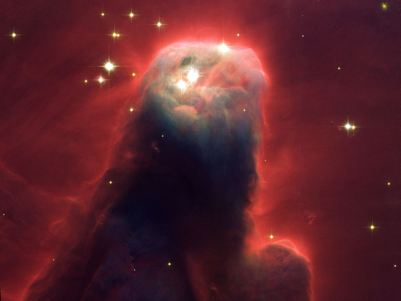 Снимки на ”Хъбъл”: Cone Nebula