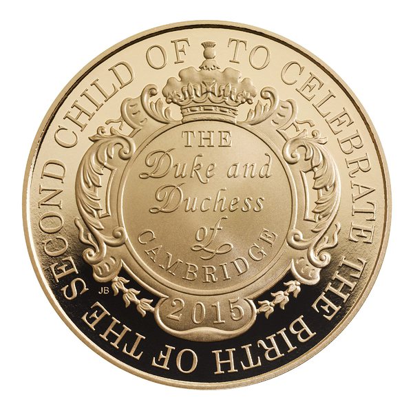 Специални монети бяха изсечени в чест на принцеса Шарлот