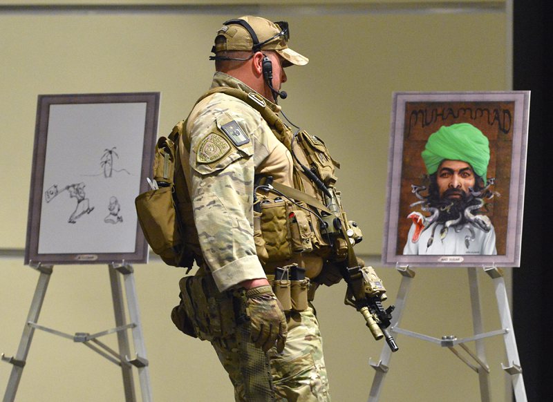 Поддръжници на ИДИЛ атакуваха изложба с карикатури в Тексас