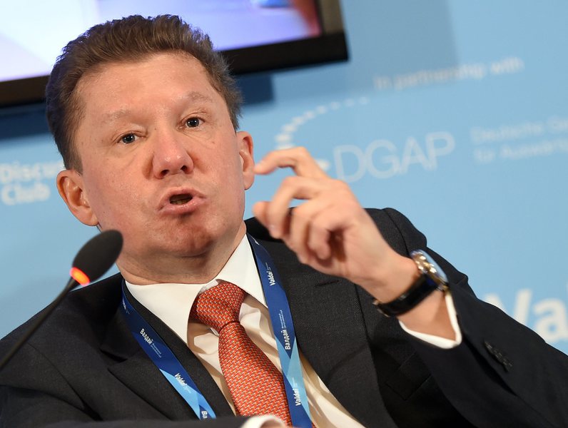 Общата стойност на дълга на Украйна към Газпром възлиза на 29 милиарда долара, каза Алексей Милер
