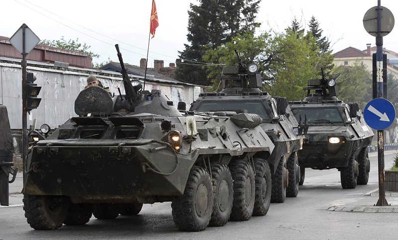 Терористите са се предали на полицията в Куманово