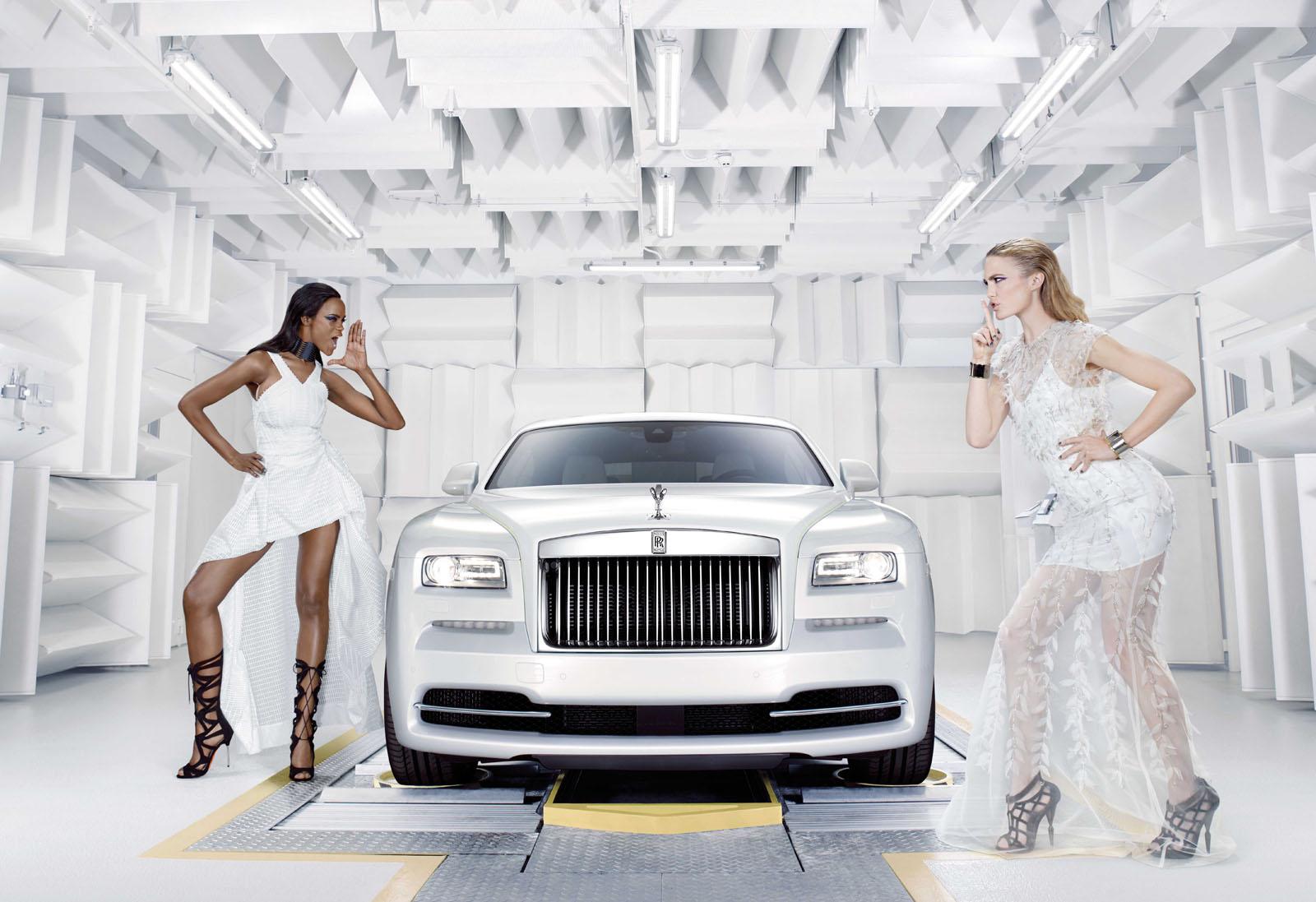 Rolls-Royce показа вдъхновен от модата Wraith (снимки)