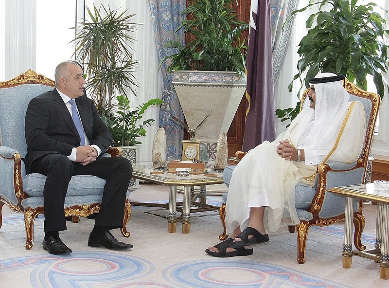Бойко Борисов и шейх Ал Тани са разговаряли и за възможностите за доставки на втечнен газ от Катар за България