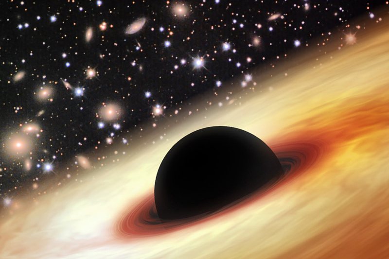 Астрономи откриха пет свръхмасивни черни дупки