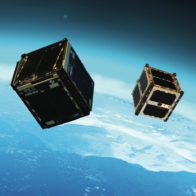 Предстоят тестове с наноспътниците CubeSat (сн. архив)