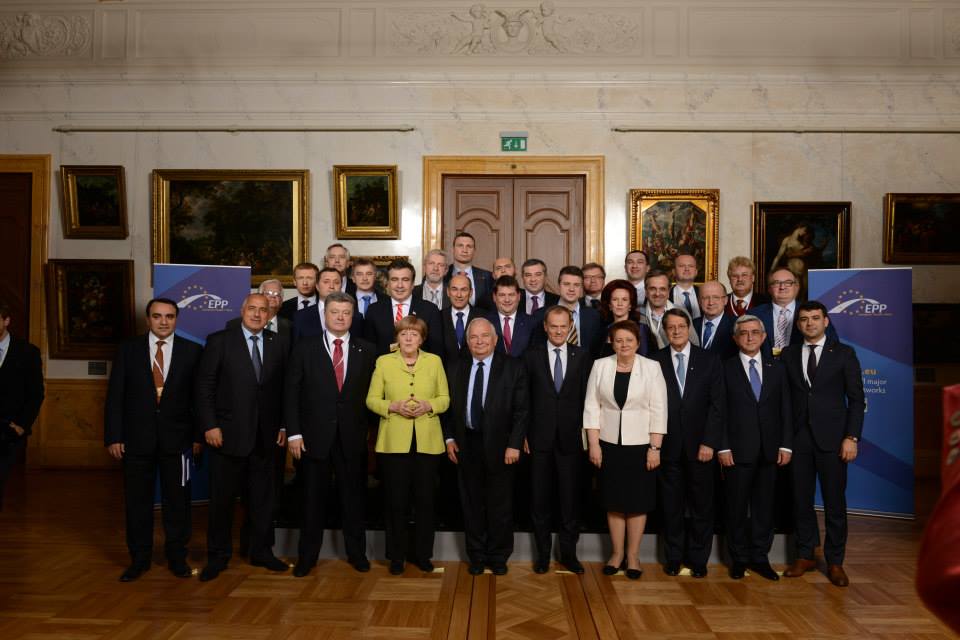 Най-напред се проведе среща на ЕНП с лидерите от страните от Източното партньорство