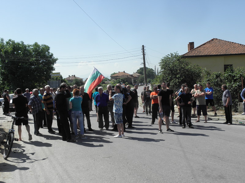Протестиращи в Гърмен: В района се заселиха престъпници