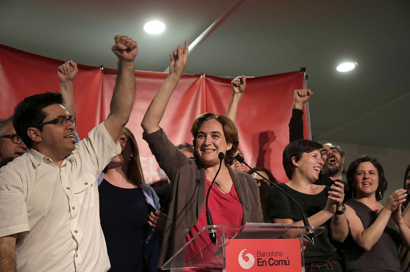 Възмутените и Подемос печелят изборите в Барселона