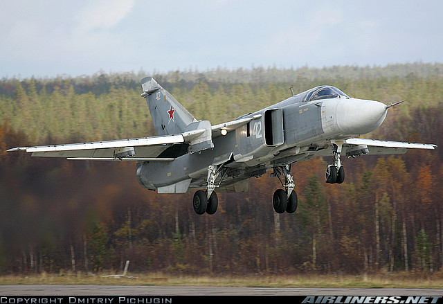 Боен самолет Су-24 беше свален от турски изтребители (Снимка архив)