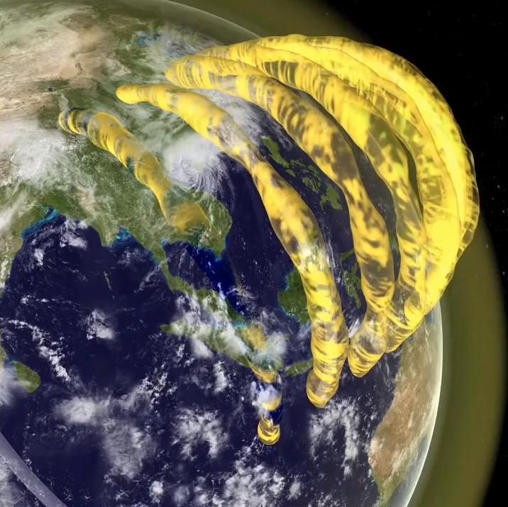 Гигантски тунели от плазма около Земята (видео)