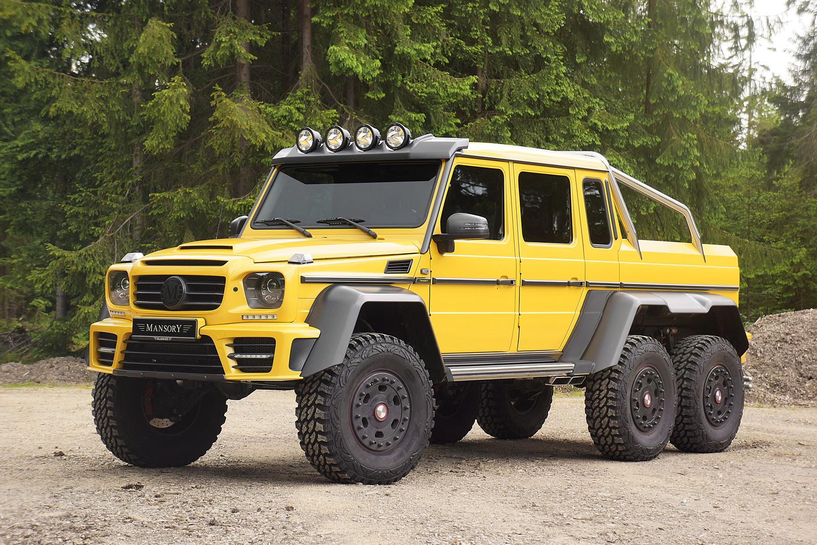 Mercedes G63 AMG 6x6 стана още по-зловещ (снимки)