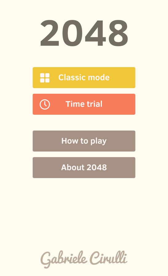 Играта 2048