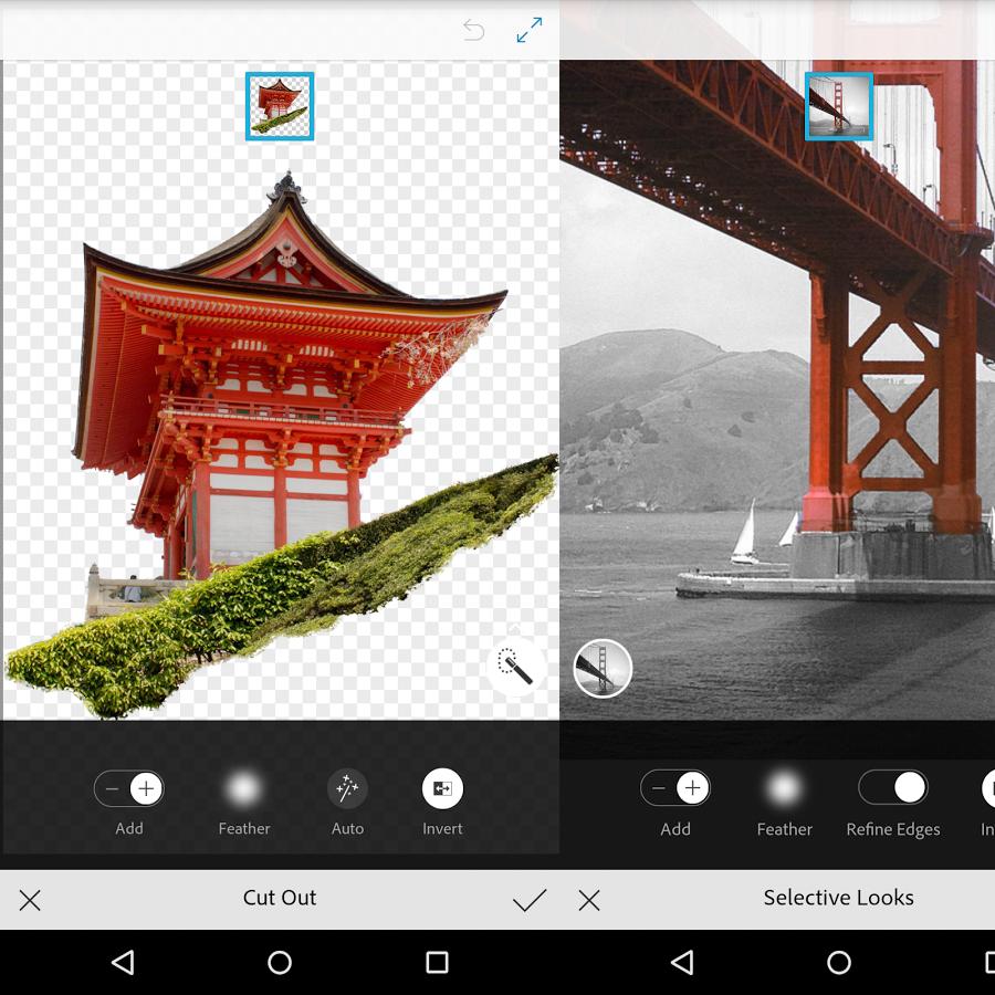 Adobe пусна ново Photoshop приложение за Android