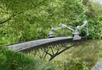 3D принтери ще градят мост в Холандия