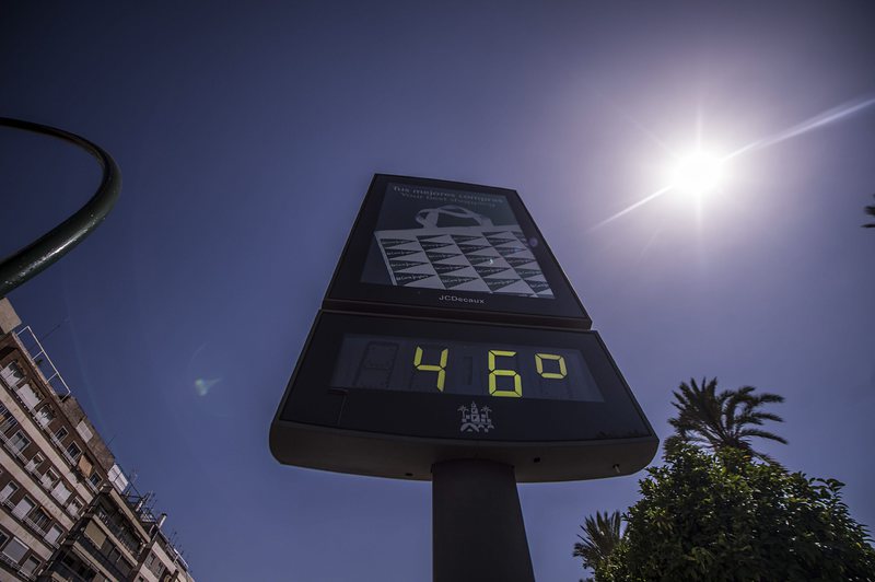 46 градуса бяха измерени вчера в испанския град Кордоба
