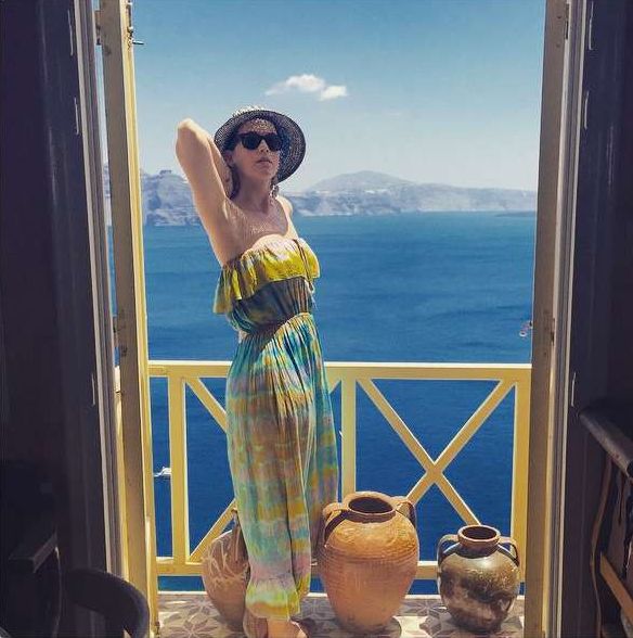 Почивката на Кейти Пери в Гърция
