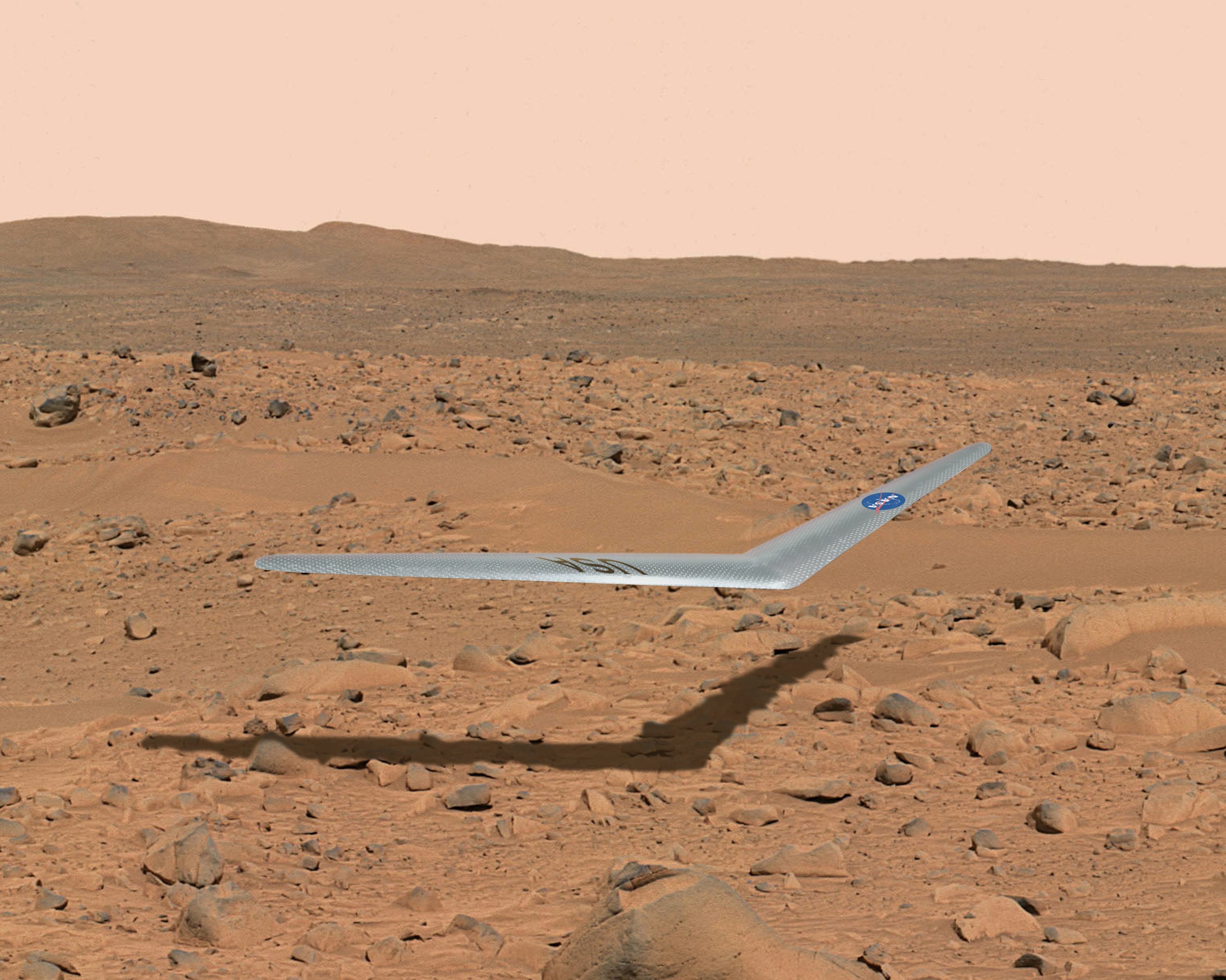 НАСА планира да изпрати самолет на Марс (снимки)
