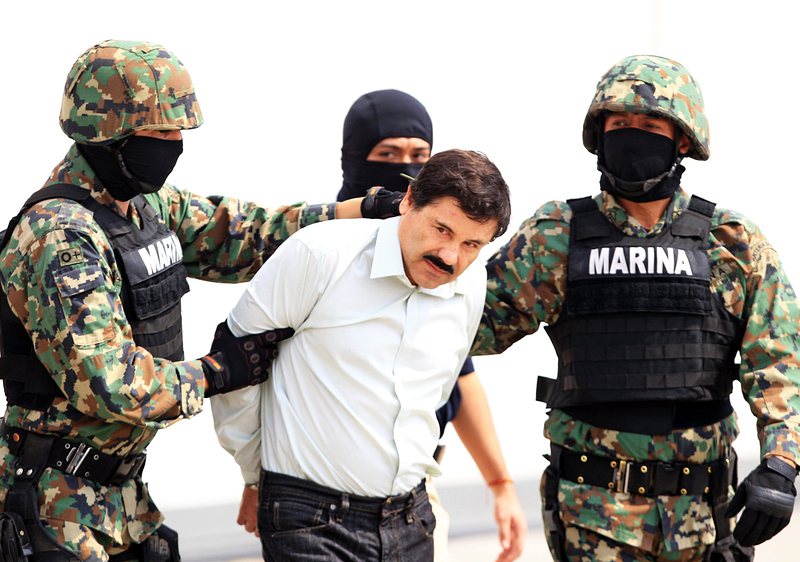 Наркобаронът Ел Чапо заловен 6 м. след бягството от затвора
