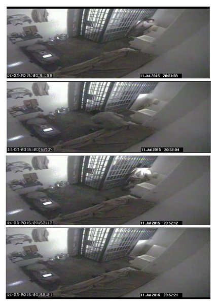 Бягството на Хоакин Гусман през тунел в затвора беше заснето с камера