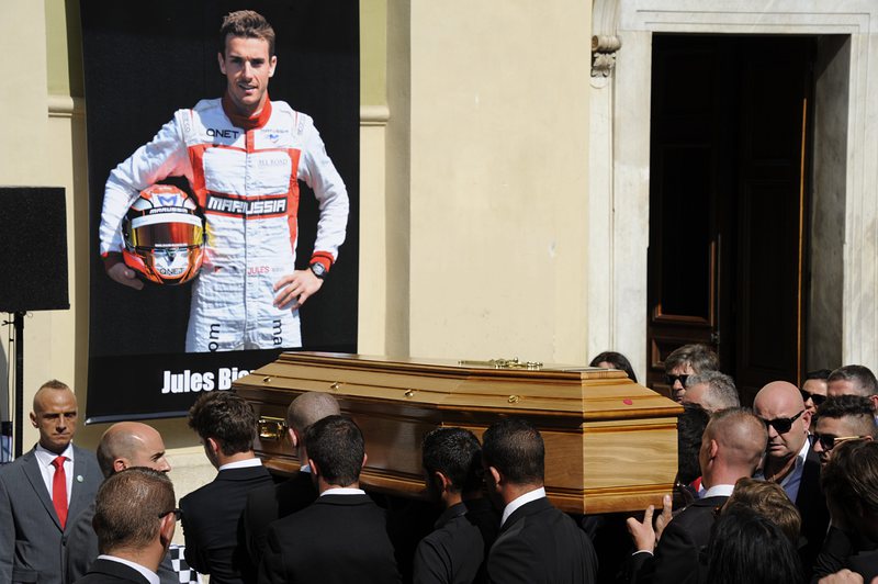 Бианки беше погребан днес в родния си град Ница