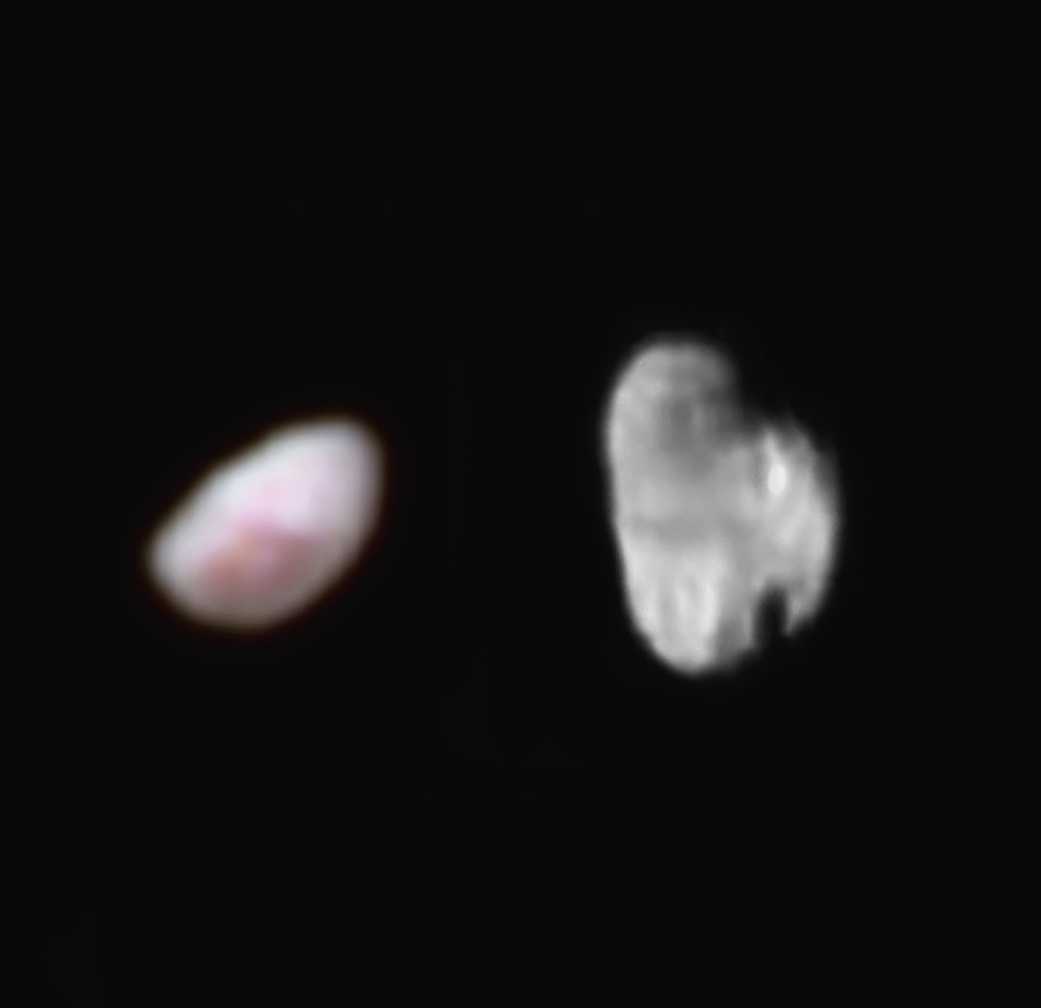 По-малките луни на Плутон - Никта и Хидра