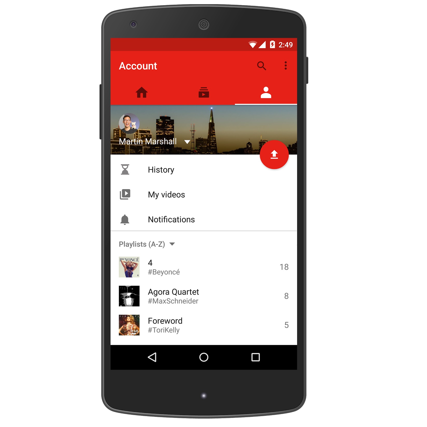 Мобилното приложение на YouTube получи нов дизайн