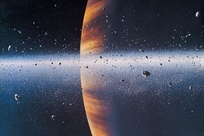 „Касини” засне „графити” на сатурновата луна Тетида