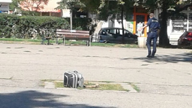 ДОТИ взриви изоставен куфар в центъра на София