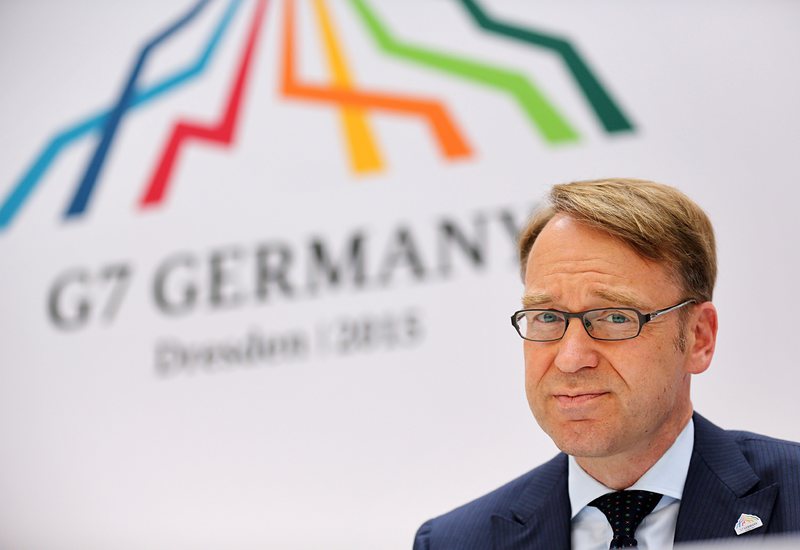 "Очаква се германската икономика да нарасне едва малко по-бързо от потенциала си следващата година", посочва гуверньорът на Бундесбанк Йенс Вайдман