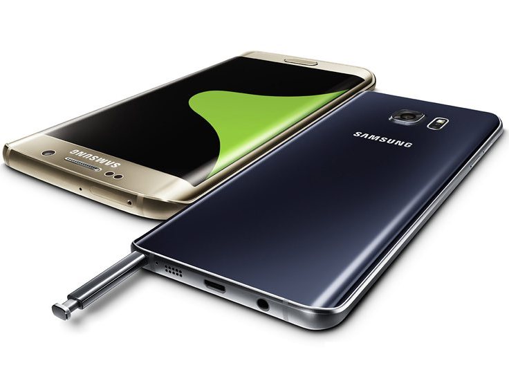 Samsung Galaxy S6 edge+ (ляво) и Galaxy Note 5