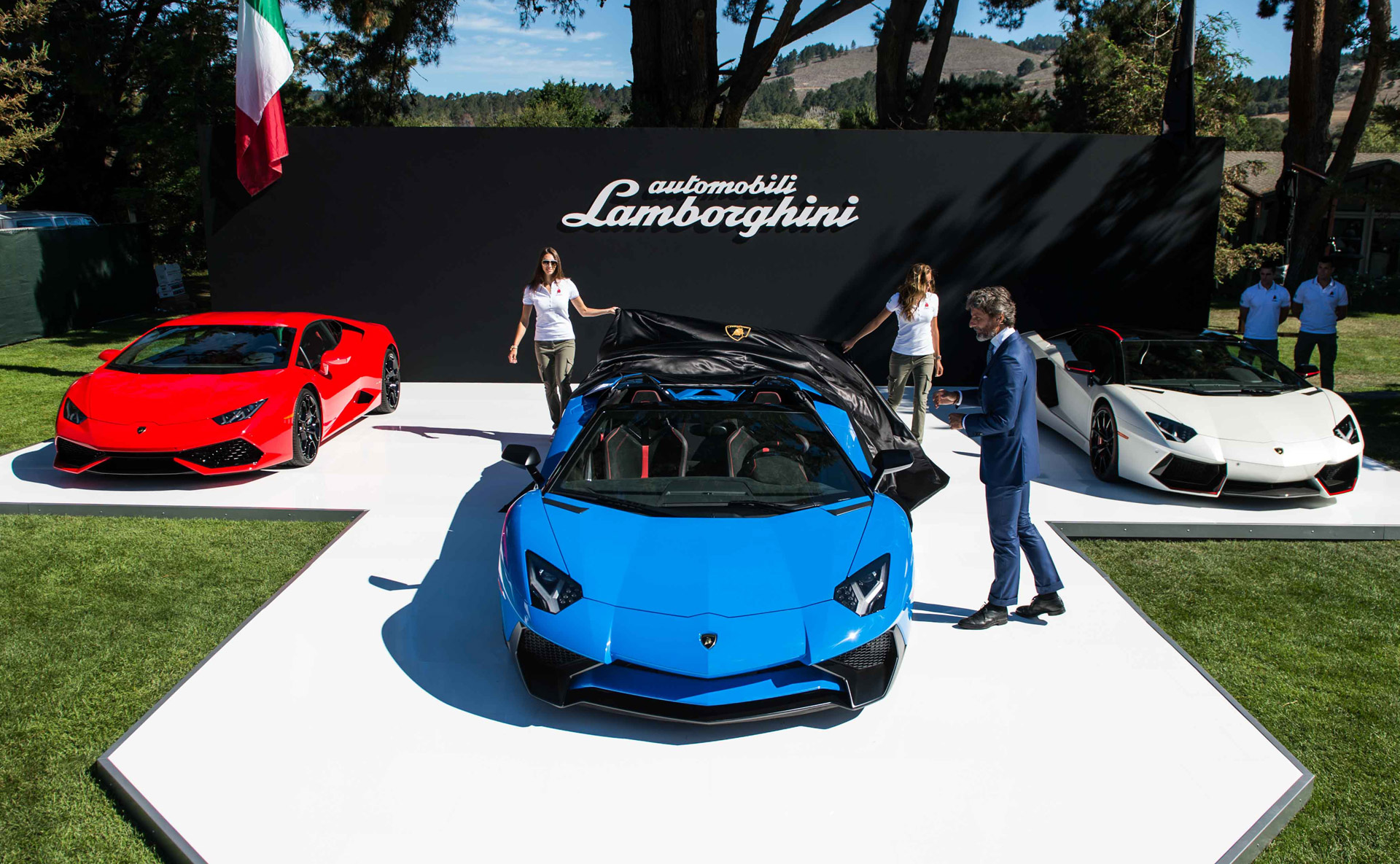 Новият роудстър на Lamborghini дебютира в Калифорния