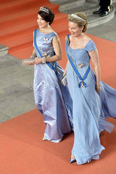 Датската принцеса Мери и белгийската кралица Матилде