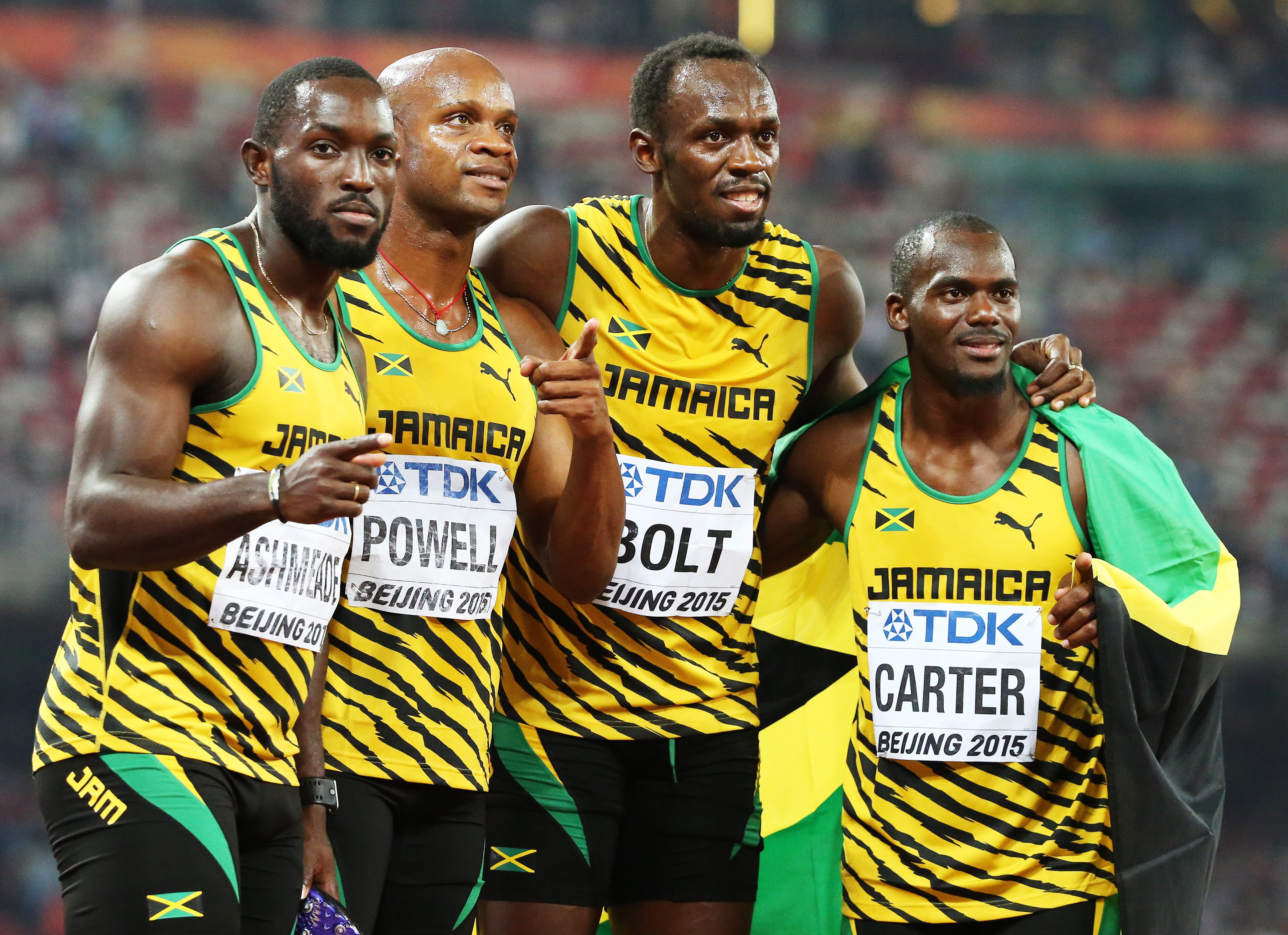 Ямайка триумфира на щафетата 4х100 м. за мъже