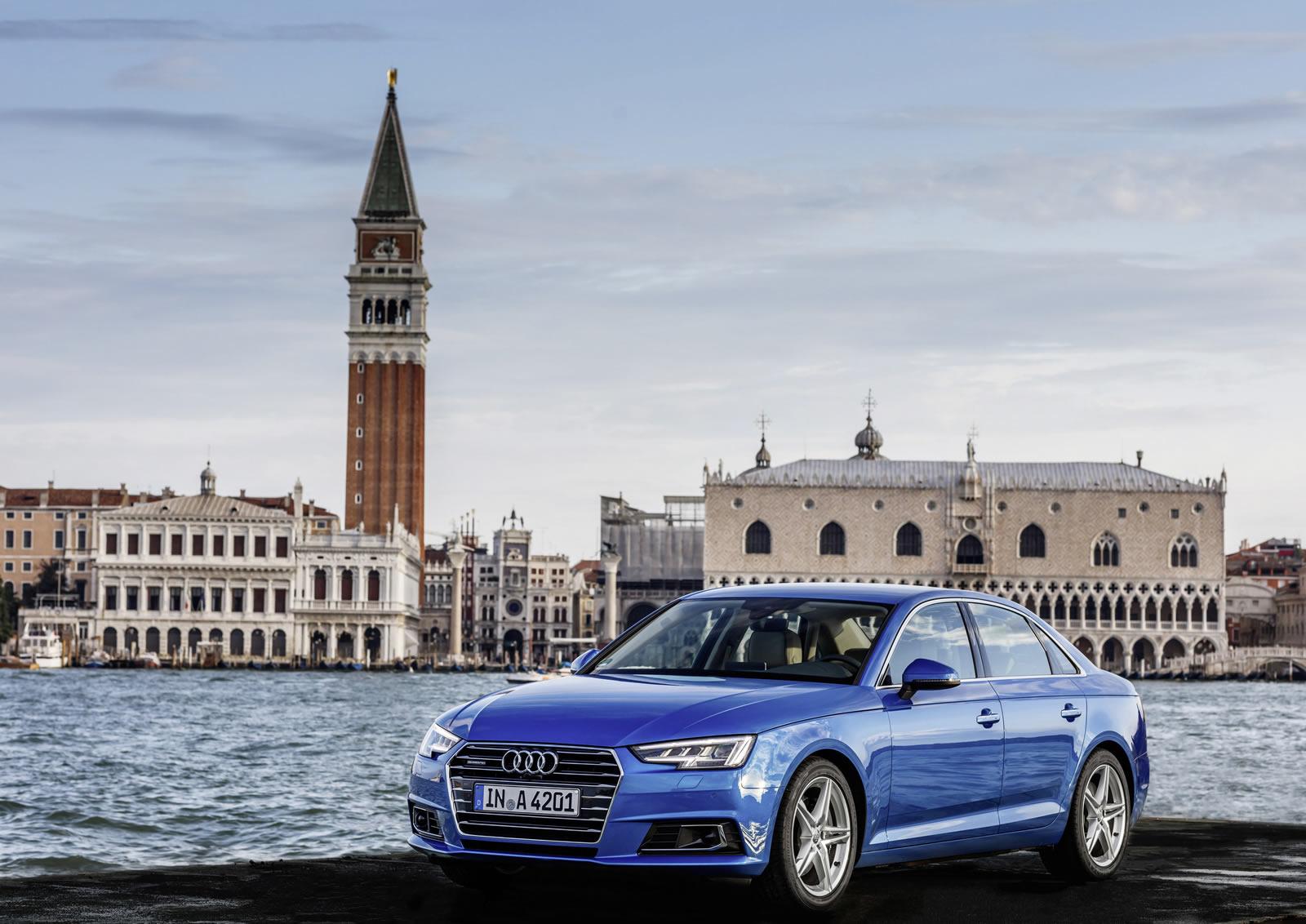 Audi публикува огромна галерия на новото A4