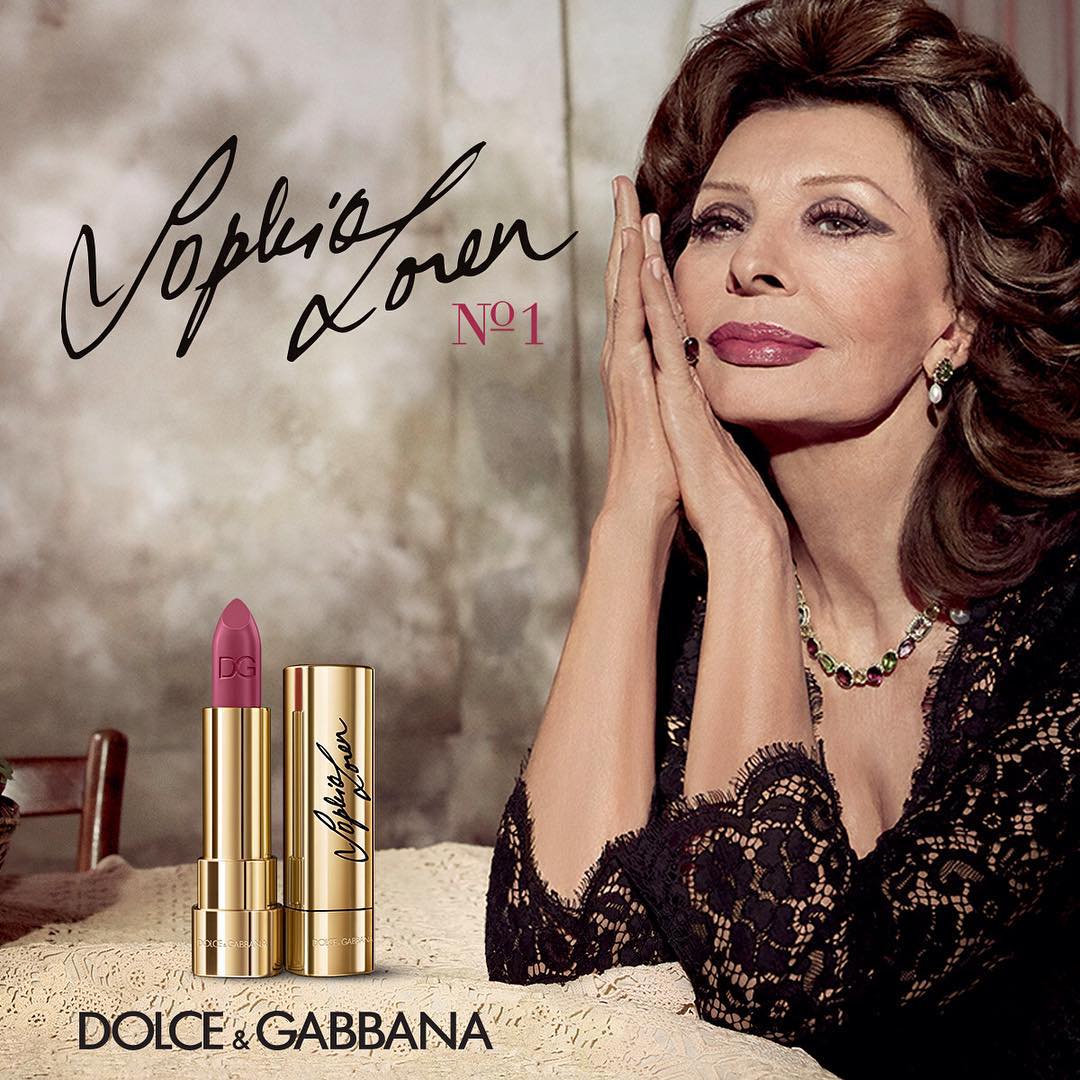 81-годишната София Лорен позира за Dolce&Gabbana
