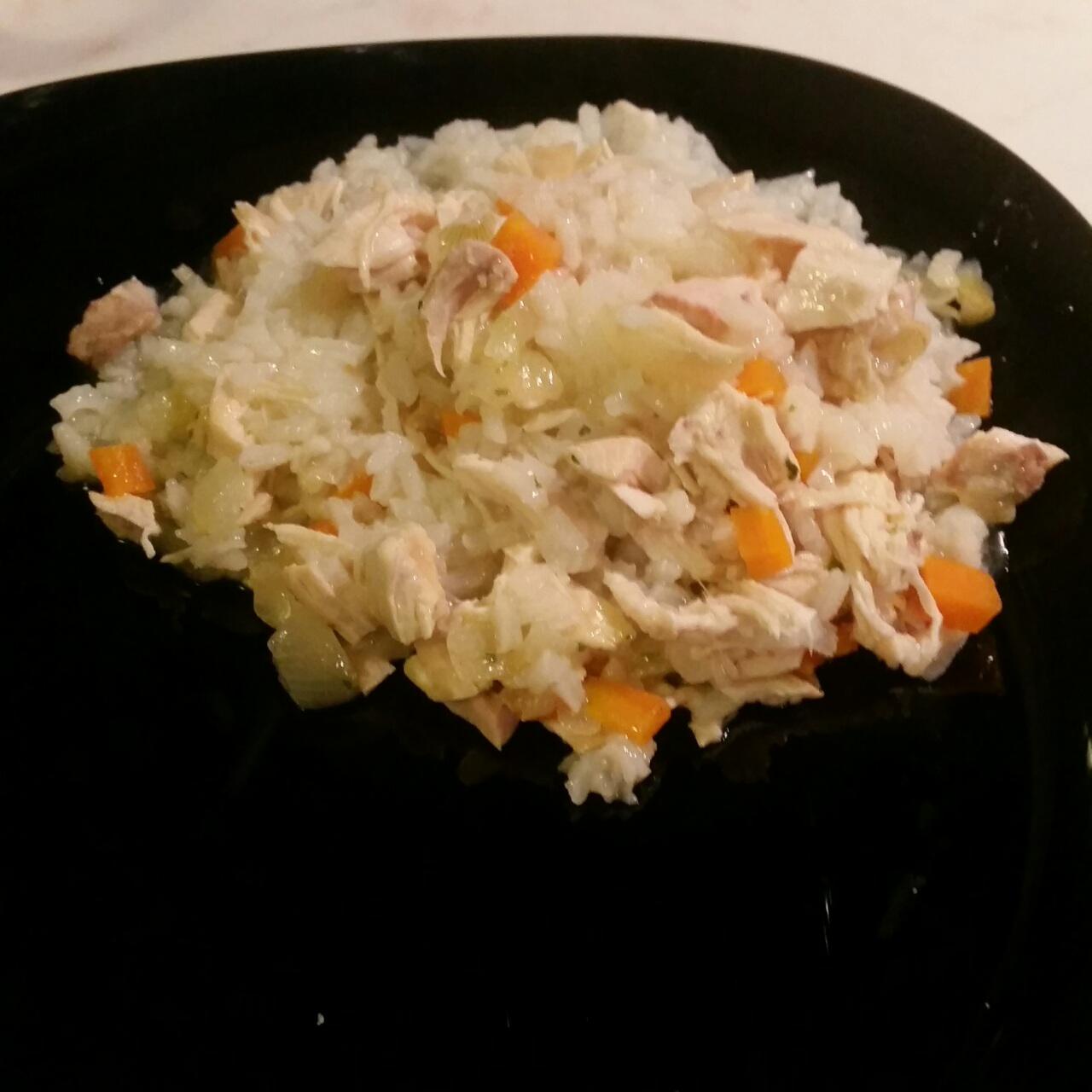 Лесно пиле с ориз