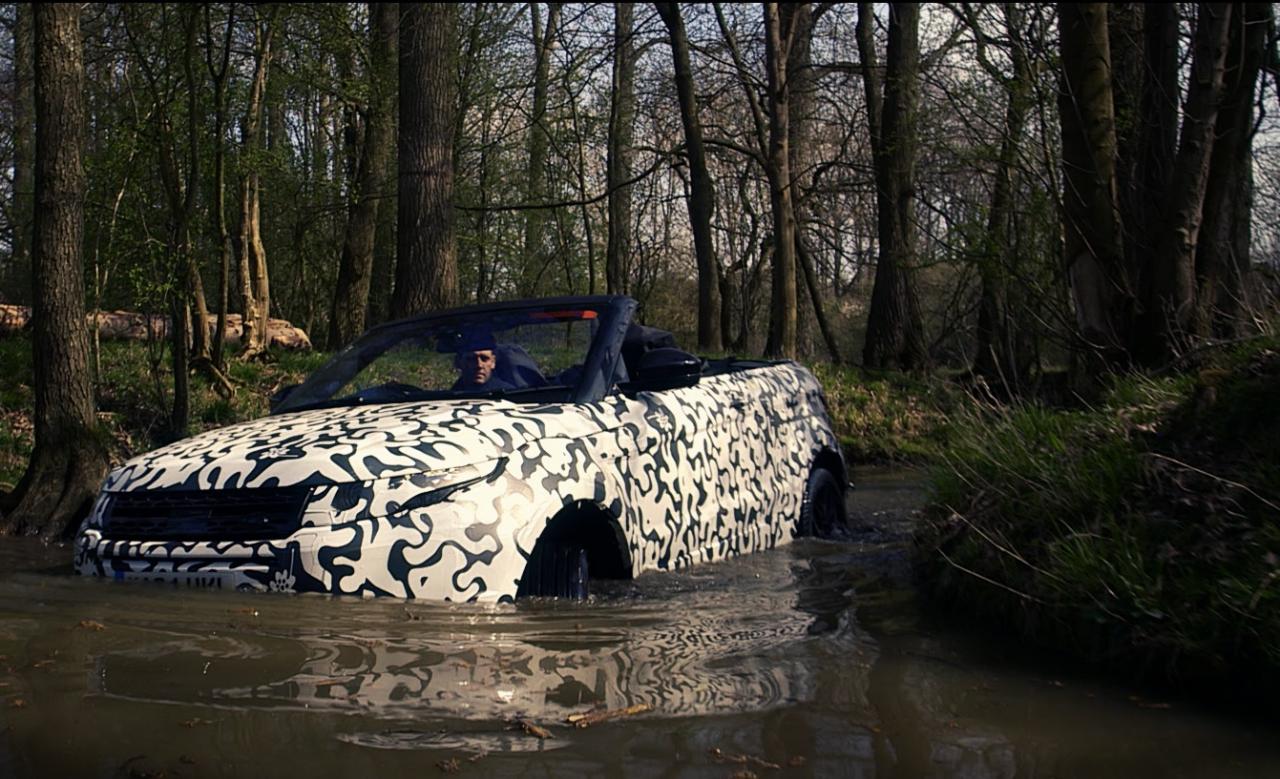 Тестват кабрио-варианът на Range Rover Evoque (видео)