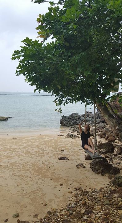 Ромина Тасевска на почивка в Тайланд