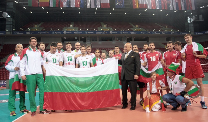 Съставът на България за Евроволей 2015