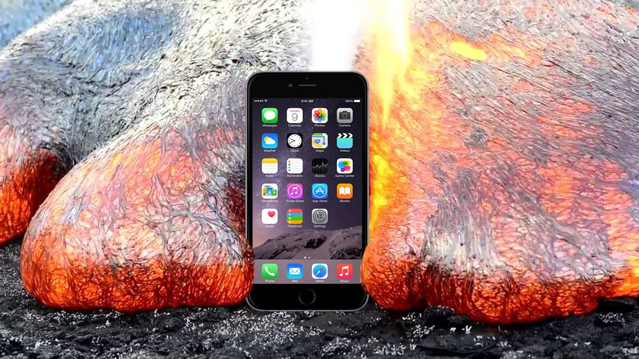 Тестват новият iPhone във вулкан (видео)