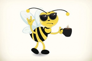Пчелите са пристрастени към кофеина