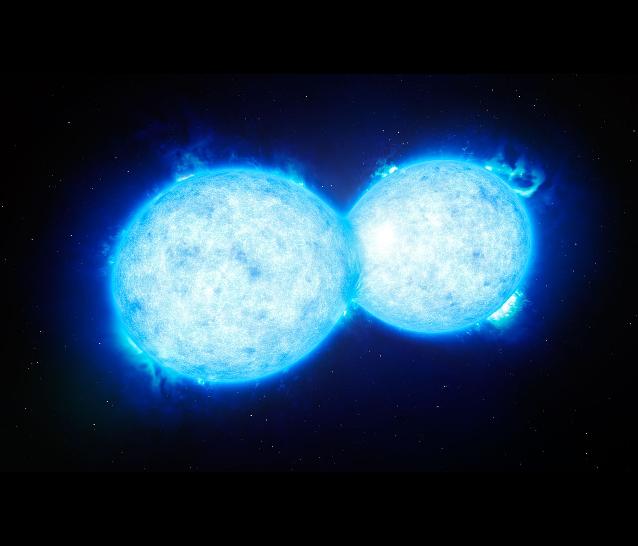 Откриха най-масивна двойна звезда