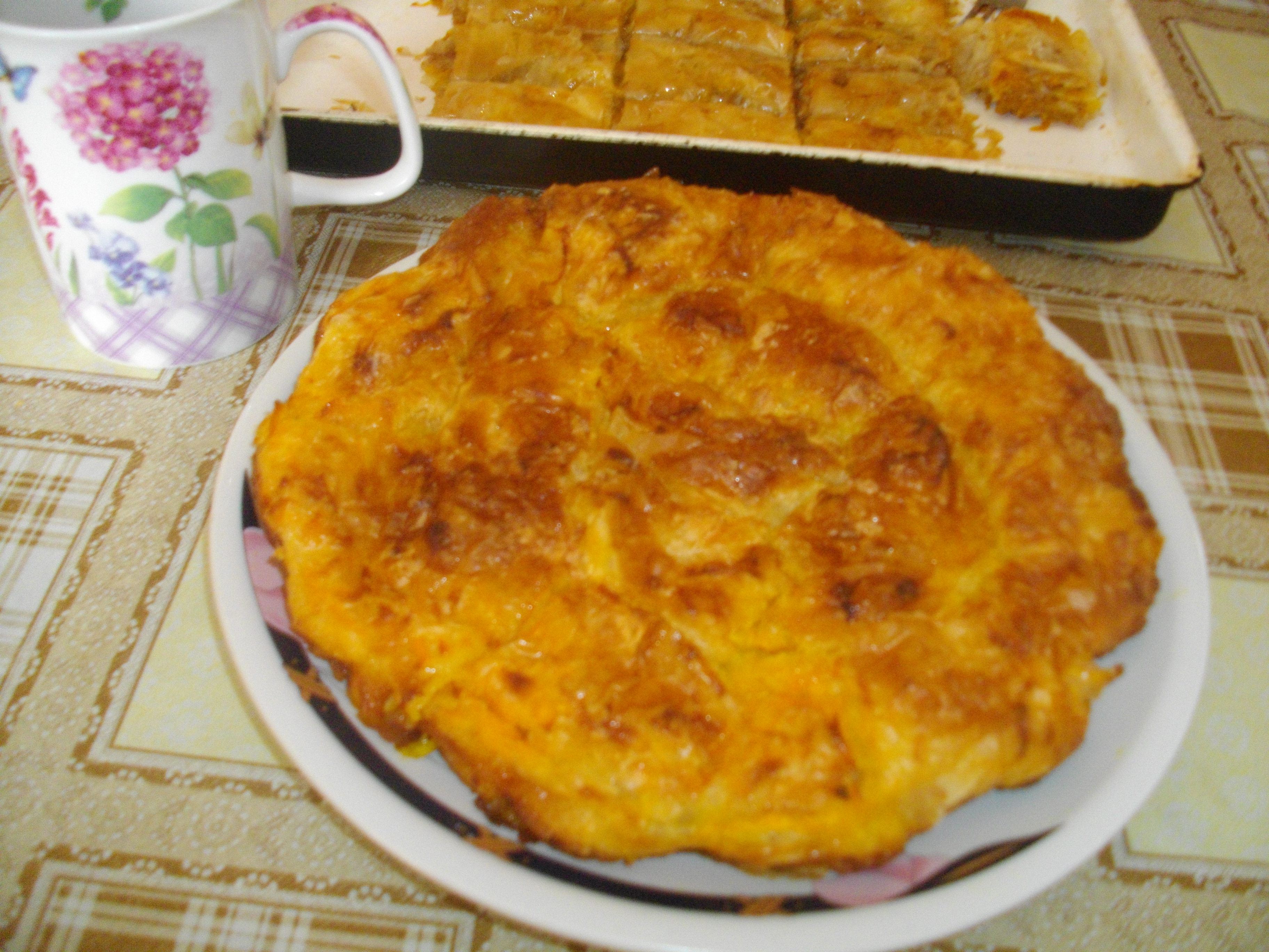 Тиквеник със заливка