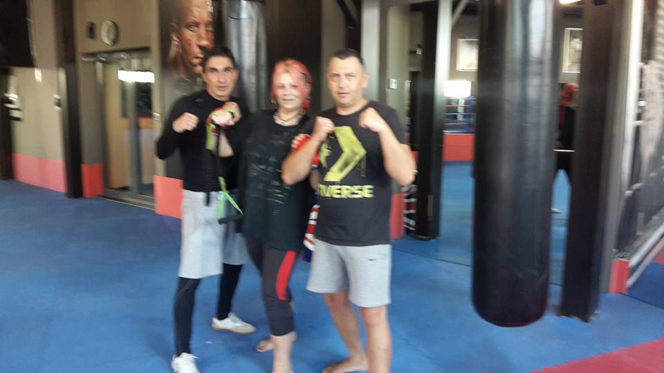 Милена Славова се поддържа с тренировки по бокс
